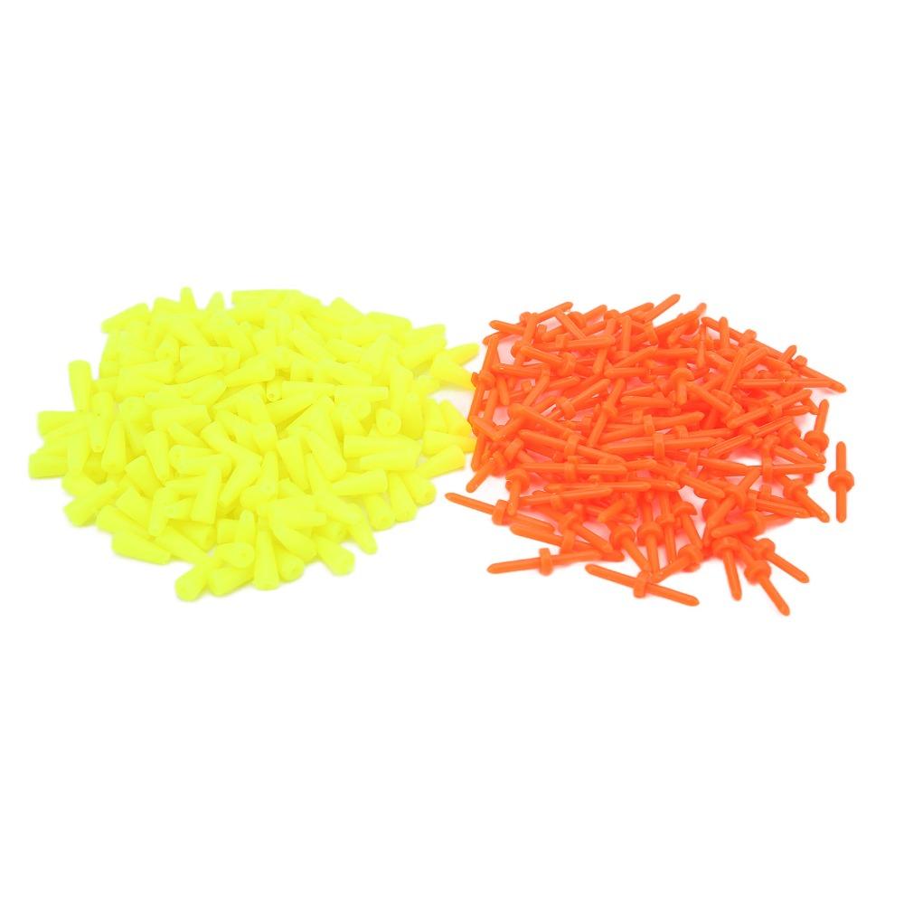 300PCS Reusable Bobber Stops Rubber Slip Bobber Stops Portable Fishing Bobber Stopper Angling