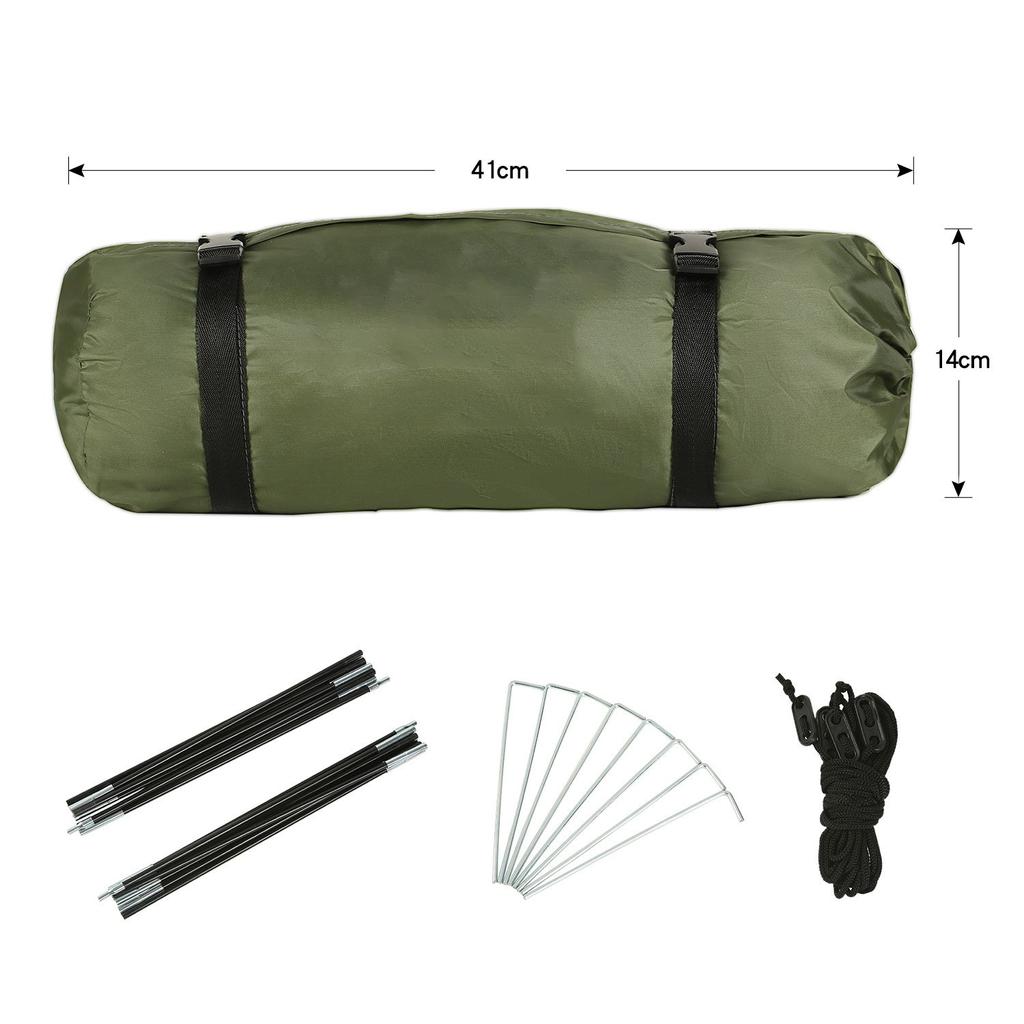 Outdoor Hand Camping Tent Camping Double-Layer Rain-Proof Windproof Thickening Mountaineering Ultra-Light Portable