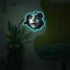 Horror Halloween Noctilucent Girl Face Pattern Home Walls Stickers Decoration