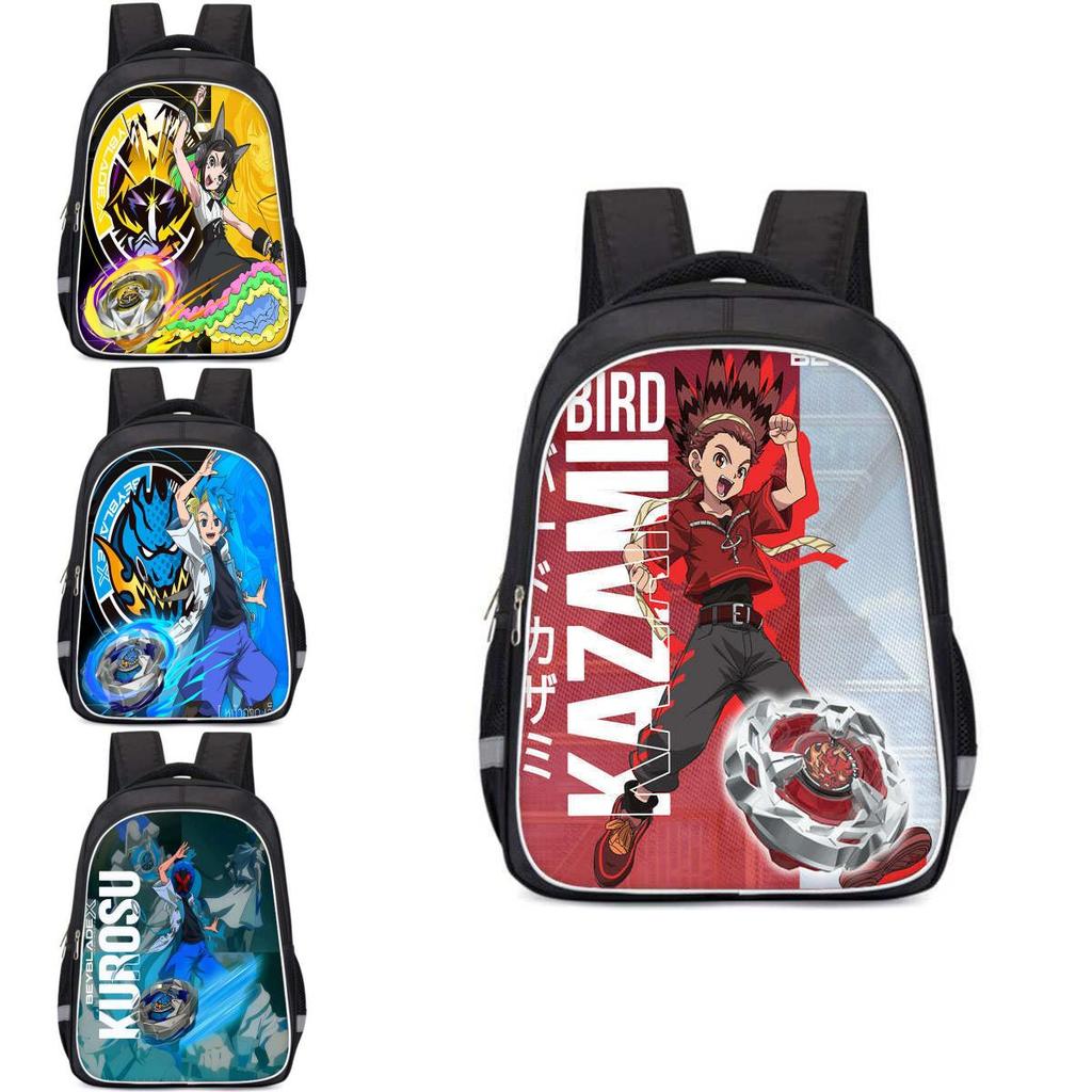 Школьный рюкзак Beyblade X Просторное отделение Унисекс сумка для повседневного использования
