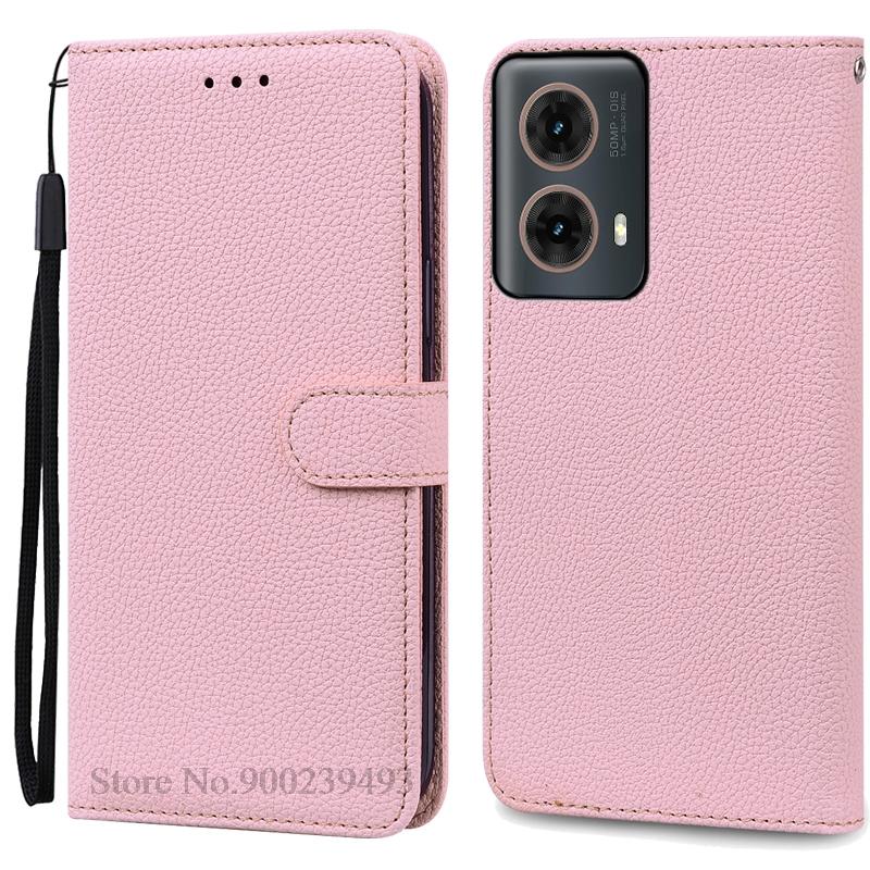 Для Moto G85 5G чехол-кошелек кожаный флип-чехол для Motorola G85 чехол мягкий силиконовый чехол-книжка для Motorola G85 5G чехол Fundas