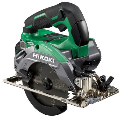 Аккумуляторная циркулярная пила HiKOKI 36 В для ремонта 125 мм с Bluetooth, 2 аккумуляторами, зарядным устройством, кейсом, функцией пильного диска с твердосплавными напайками, C3605DB(SK)(2XPSZ)