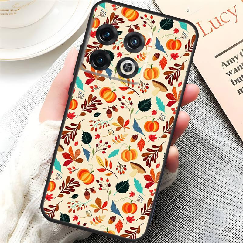 Autumn Pumpkins Cover For OnePlus Nord 4 3 CE 2 Lite N20 N10 N30 OnePlus 13R 13s 13 12R 10T 12 11 10 Pro Case