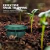 1/12 шт. Ловушка для улиток Ловец Экологичная садовая клетка для слизней Улитка Многоразовый пластик Отпугиватель вредителей Инструменты Gintrap Товары для дома и сада