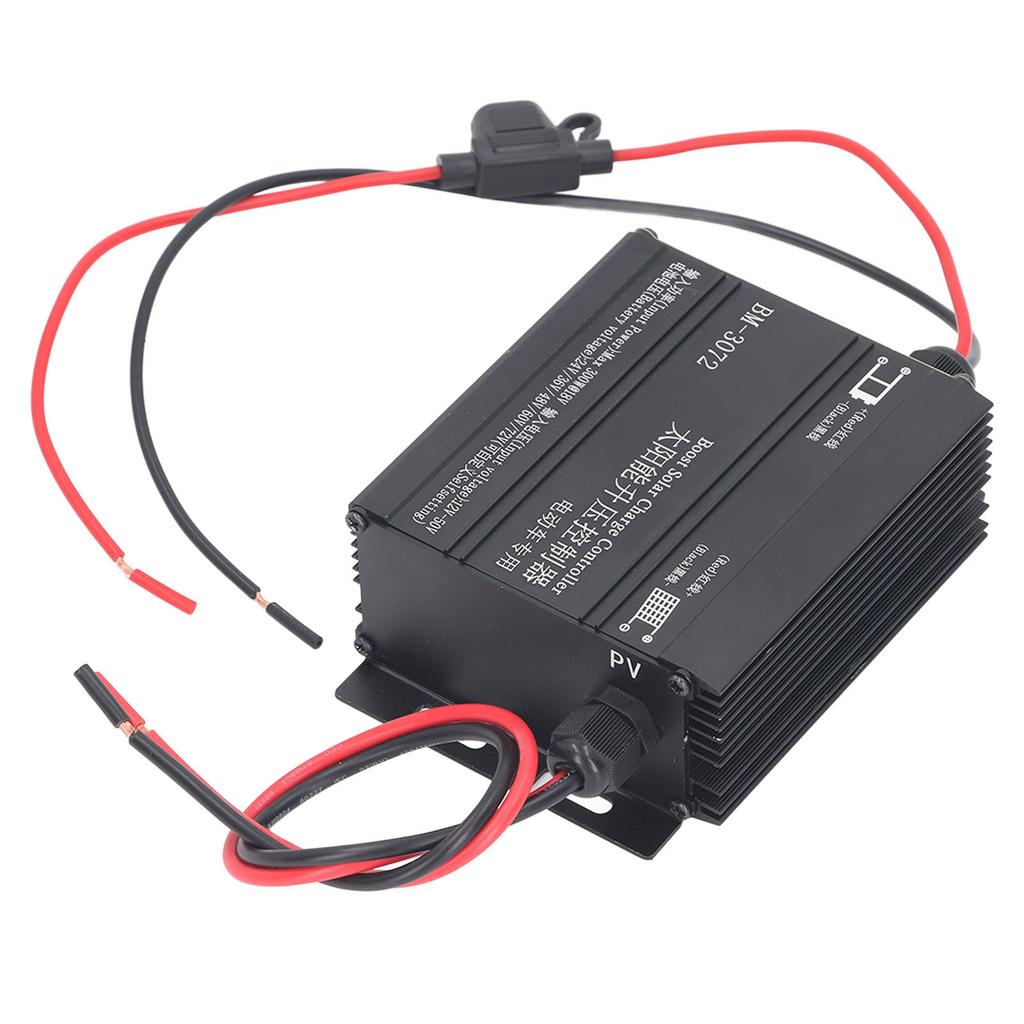 Повышающий MPPT контроллер заряда солнечной батареи 16A 12V 50V 300W для 24V 36V 48V 60V 72V кислотных, LiFe PO4, гелевых, заливных аккумуляторов