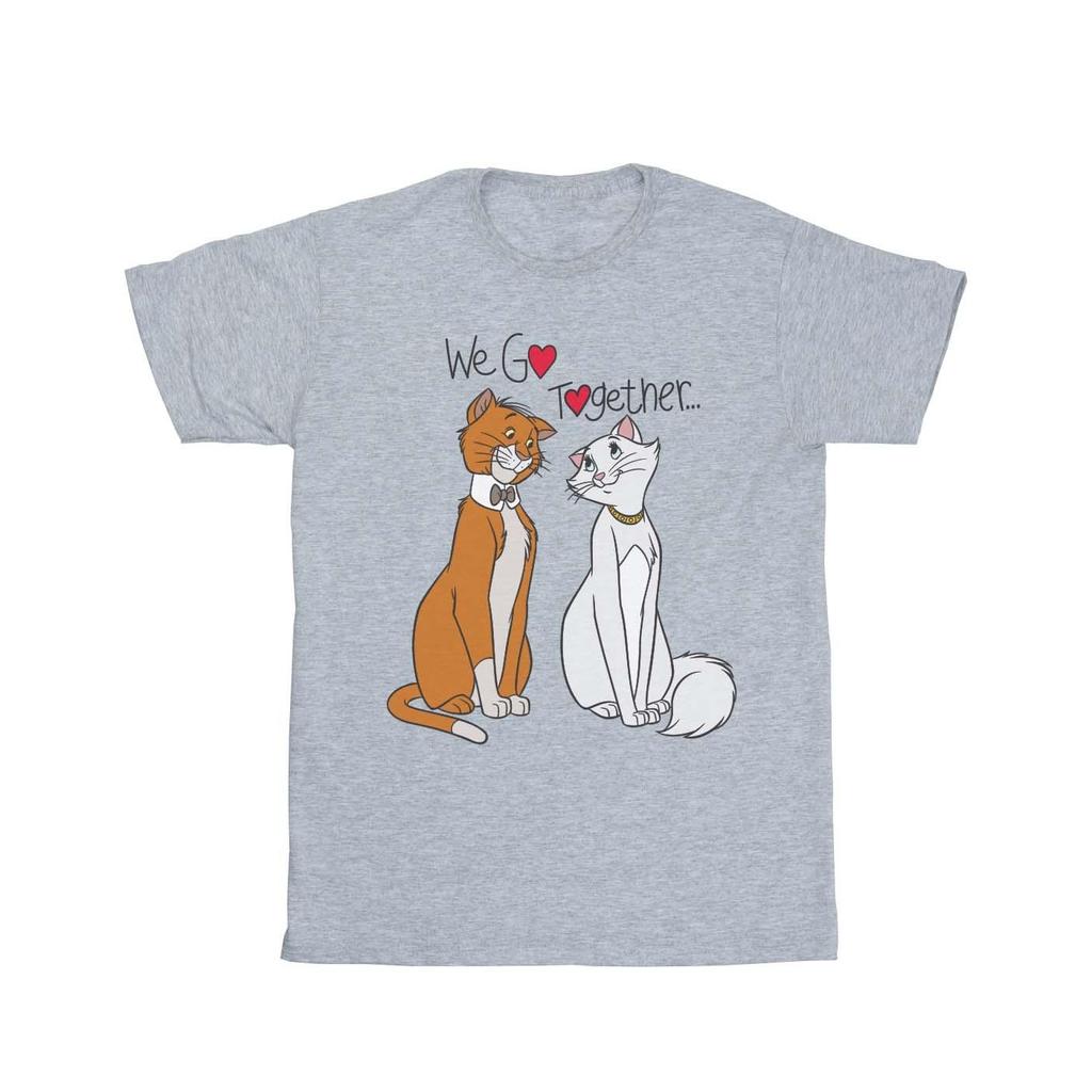 Disney Girls The Aristocats We Go Together Cotton T-Shirt