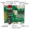 Многофункциональный динамик DIY 5.2 модуль BT 5 В 5 Вт+5 Вт TWS плата усилителя мощности 3.5Aux беспроводная плата PCBA