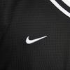 Nike Мужская баскетбольная майка Dri-Fit DNA с логотипом в стиле колор-блок, V-образный вырез, черная FQ3708010
