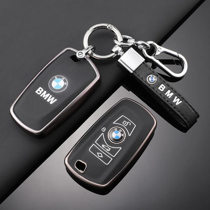Hot 2025 TPU Car Key Case Full Cover Shell For BMW 1 3 5 7 Series X1 X3 X4 X5 F10 F15 F16 F20 F30 F18 F25 M3 M4 E34 Keyless Acc