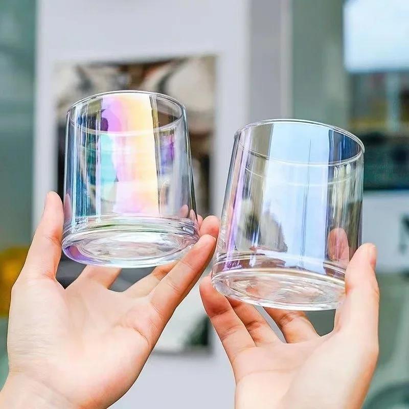 270 мл простая стеклянная кружка многофункциональная стеклянная однослойная бытовая кружка для воды ополаскиватель для рта молочные кофейные чашки