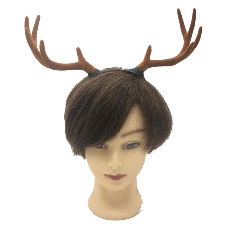 1 Piece Gothic Animal Sheep Devil Horns Headband Halloween Carnival Party Costume Props Demon Horn Headdress Cosplay Headwear