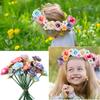 220 Pieces Mini Flower Heads,Artificial Rose Flowers With Stems