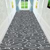 Geometric Style Long Corridor Carpet Non-slip Hall Runner Easy Clean Hallway Area Rugs Washable Porch Entry Doormat
