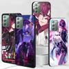 Чехол-бампер Rail Kafka Honkai Star для Samsung Galaxy Note 20 Ultra 10 Plus 9 8 TPU Чехол для телефона 10 Lite Черный Мягкий чехол Funda Capa