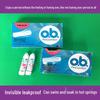Johnson & Johnson O.b. Tampons, Light Absorbency, 16-Pack, Germany - Original with Barcode.