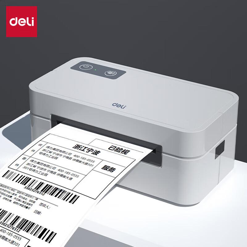 Deli GE431 USB Термоэтикетки Принтер CN вилка (адаптер в комплекте)