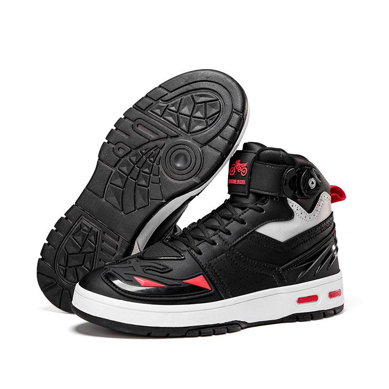 Мотоциклетная обувь Мотоциклетная обувь для езды Мужские рыцарские Четыре сезона Внедорожные мотоциклетные ботинки Гоночные короткие ботинки Четыре сезона Мотоциклетное туристическое снаряжение