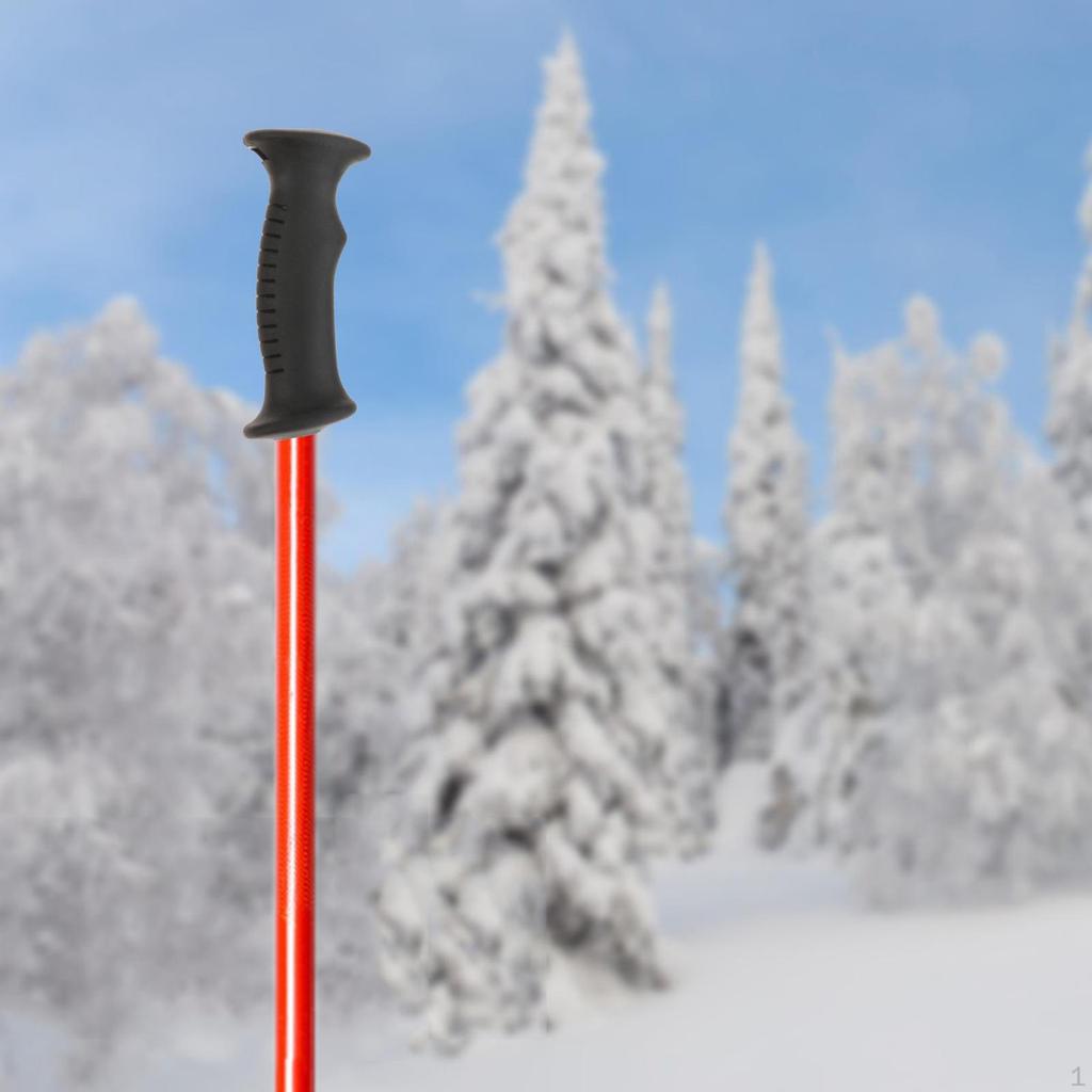 Trekking Rod Handle, Walking Hand Grip Replacement Crutch Head Hiking Pole Handle Cane