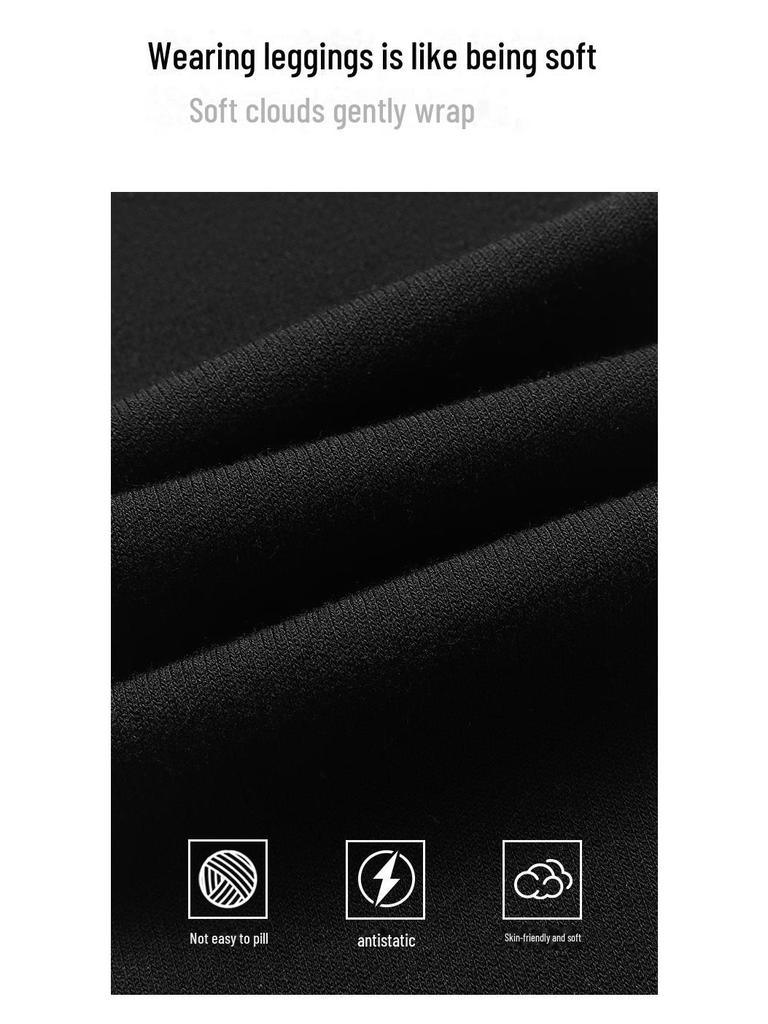 Женские бархатные леггинсы больших размеров: Толстые, теплые и нескользящие для осени/зимы