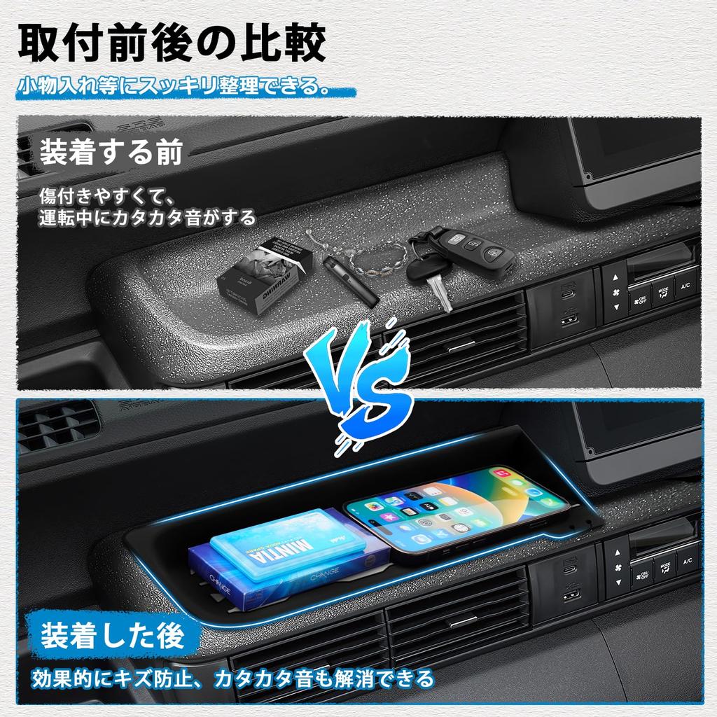 Коврик-органайзер на переднее пассажирское сиденье Mozan для Honda New Custom Joy Joy Резиновый резиновый лоток на приборную панель Карман для приборной панели Детали интерьера на заказ N-BOX