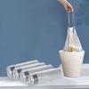 4Rolls PE Material Garbage Bags Odor-Control Rubbish Bags Portable Drawstring Trash Bags  Bathroom