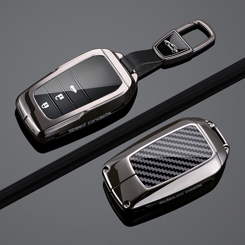 Ключница на кнопке-защелке для Toyota Corolla, Camry, RAV4, Avalon, IZOA CHR, Highlander и Levin