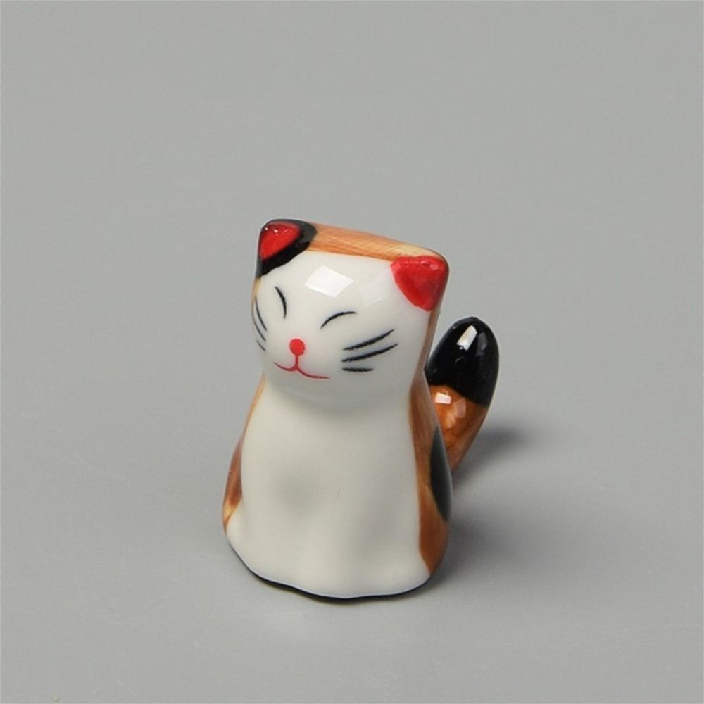Красивая ложка вилка Rest Home Hotel керамическая подставка для столовых приборов Lucky Cat японский держатель палочек для еды