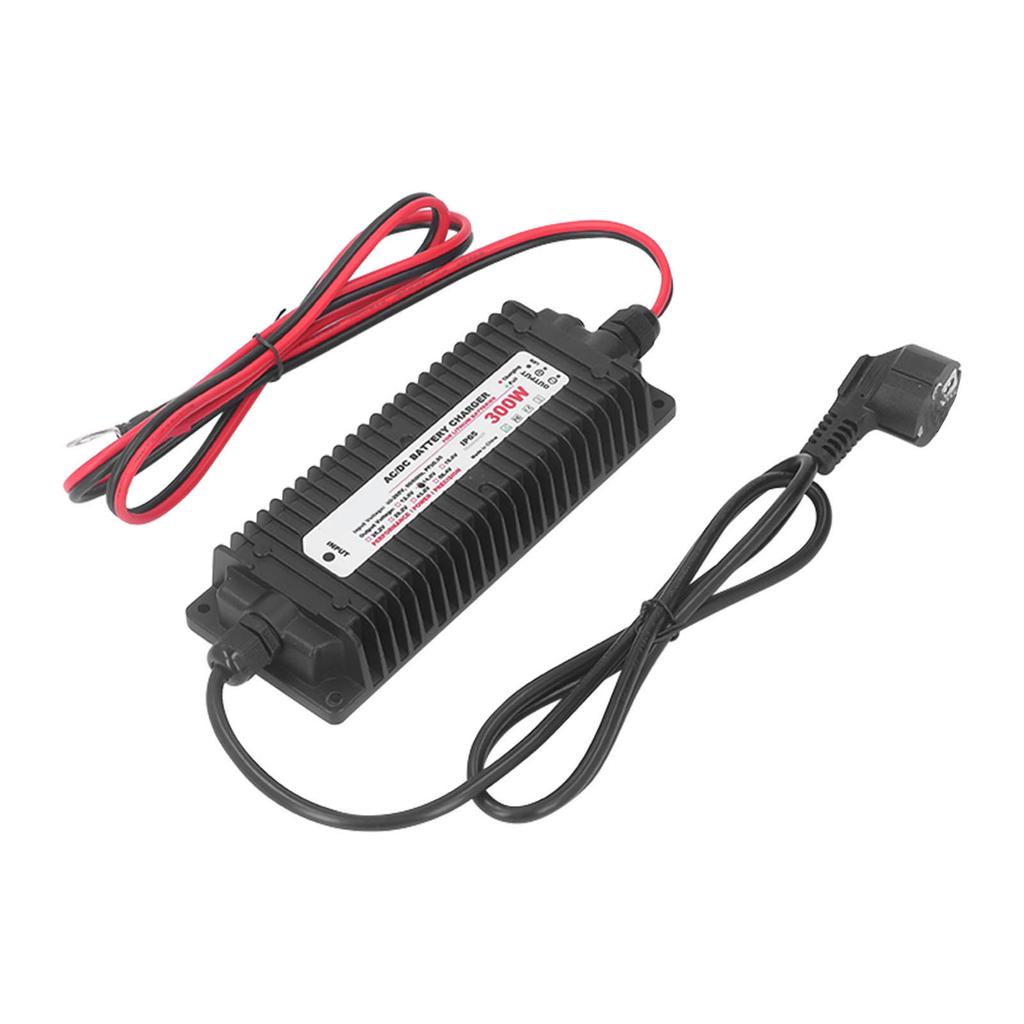 12V 14.6V 20A AC DC Водонепроницаемое зарядное устройство для литиевых аккумуляторов Зарядное устройство из алюминиевого сплава для Lifepo4 Вход