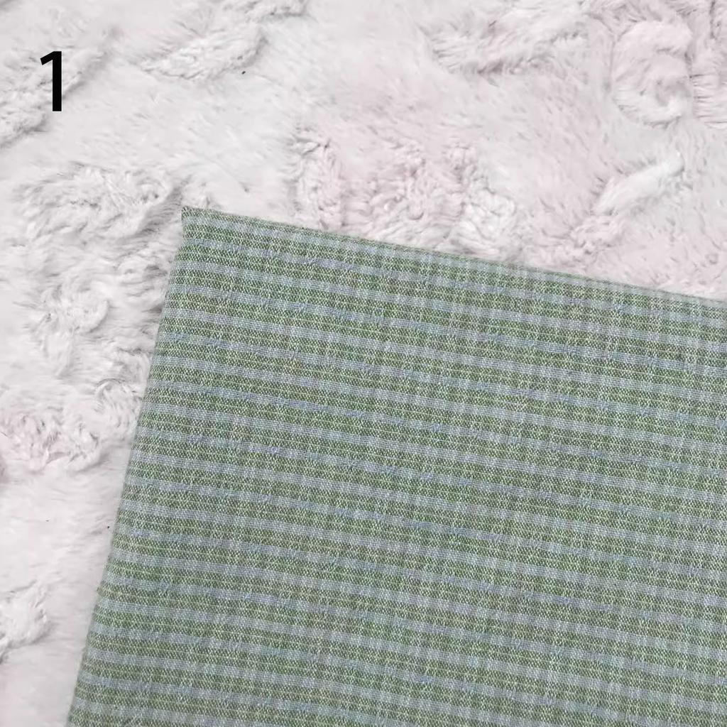 Сделай сам Япония Маленькая группа ткани Ткань, окрашенная пряжей, для шитья Ручная работа Лоскутное шитье Квилтинг Клетка Полоска Горошек Случайный 1 стиль/лот