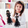 11.5 Inch Doll With Gift Box Black Dress Heels And Hair Perfect Toy Gift For Girls And Fans