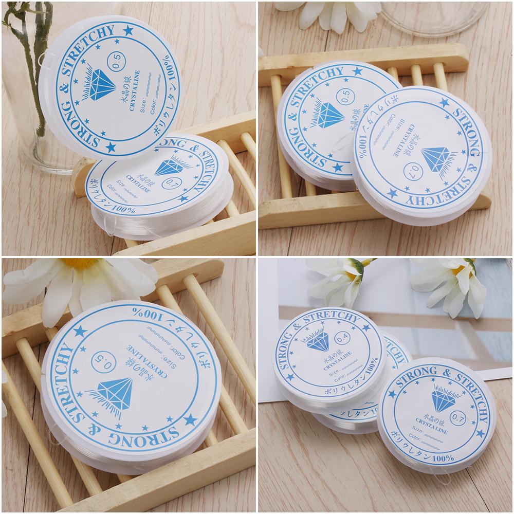 Bracelet Necklace DIY Elastic Beading Cord String Thread Crystal