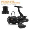 9+1BB Speed Ratio Fishing Reel with Dual Brake System Smooth Spinning Reel with Dual Spool