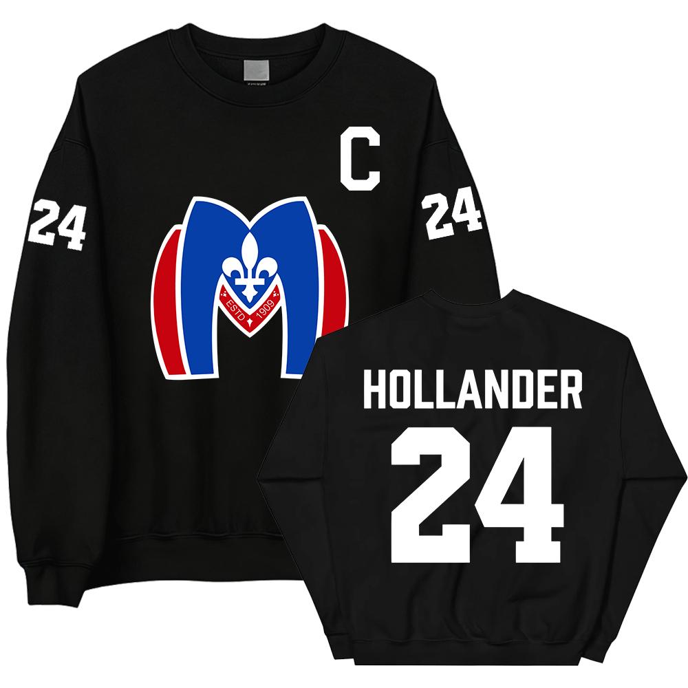 Свитшот с круглым вырезом Llya Rozanov 81 Heated Rivalry Shane Hollander 24 Hunter 21 Пуловер Одежда Montreal Metros Boston Raiders