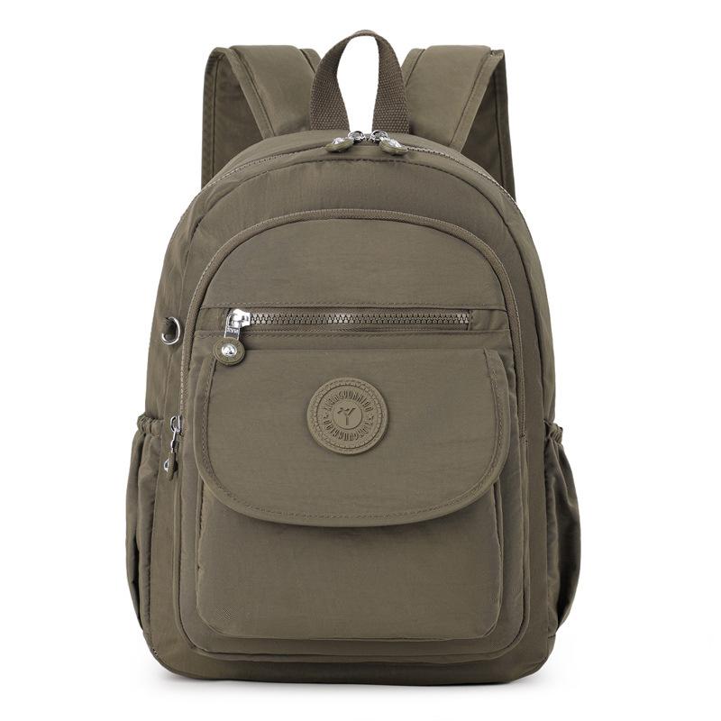 Однотонный рюкзак женский Оксфордский рюкзак школьный рюкзак для студента