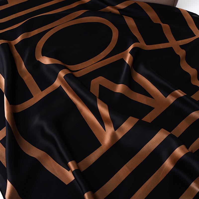 Spring Summer Shawl Women's Sunshade Silk Scarf Shawl Beach Seaside Scarves