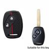 Силиконовый чехол-брелок с 2 кнопками для Honda Civic 2006-2011 Accord Crv 2003 2007 Jazz Hrv