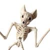 Party Home Halloween Decoration Bat Artificial skull Trick Props Plastic  Bones Animal Skeleton