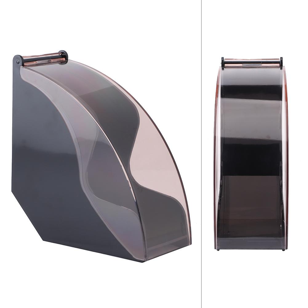 Акриловый пыленепроницаемый держатель для хранения диспенсерная стойка для кофейных фильтров с крышкой кофейные инструменты