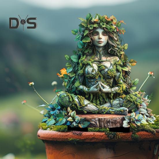 Акриловый садовый колышек для украшения цветочного горшка, садовые аксессуары для сада, вставка для комнатных и уличных растений в горшках