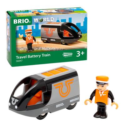 BRIO Power Travel Engine 36047, Деревянная железная дорога, Электрический поезд-локомотив, Возраст от 3 лет