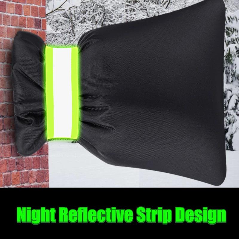 1Pc Waterproof Outdoor Faucet Freeze Protector with Reflective Strips Insulated Cover for Fire Hydrant Hose Bib