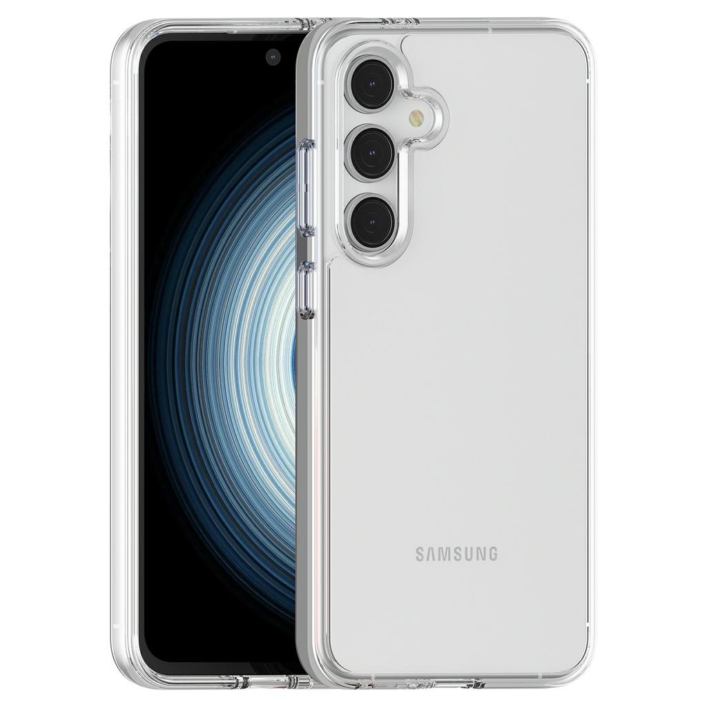 For Samsung Galaxy S25 FE Case PC+TPU Shockproof Clear Phone Cover