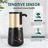AB47-Automatic Soap Dispenser Touchless, Ceramic Liquid Soap Dispense, Hands-Free Dish Soap Dispenser, IPX6 Waterproof