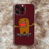Мультяшный чехол для телефона D-Domos K-Kun для iPhone 16,15,14,13,12,11 Pro,Max,Plus,X,XS,XR,SE4,E Mini Прозрачный мягкий чехол