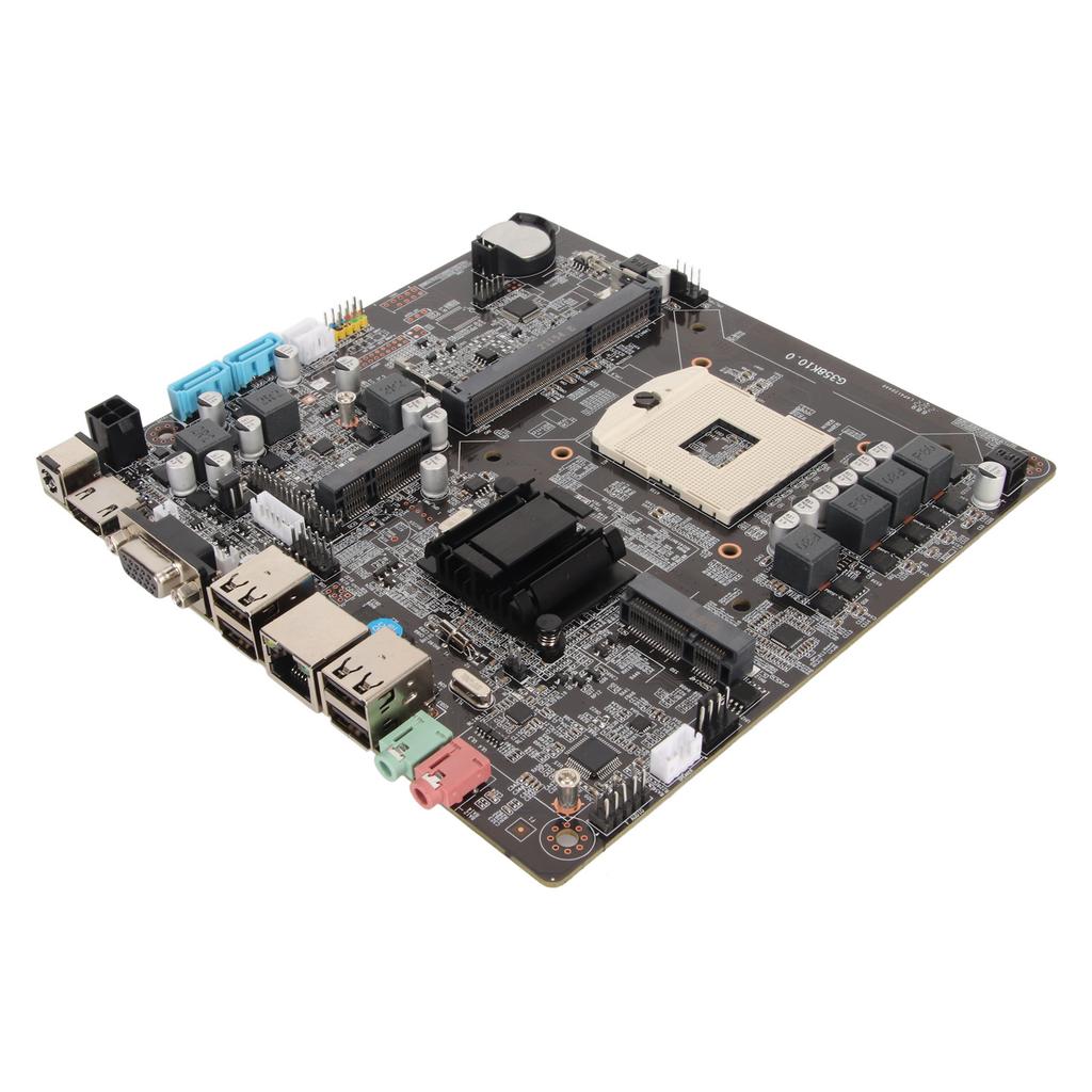 HM65 Mini ITX Motherboard LGA 988 DDR3 for Intel 2 3rd for SNB IVB for I3 I5 I7 PGA CPU Gaming PC Motherboard