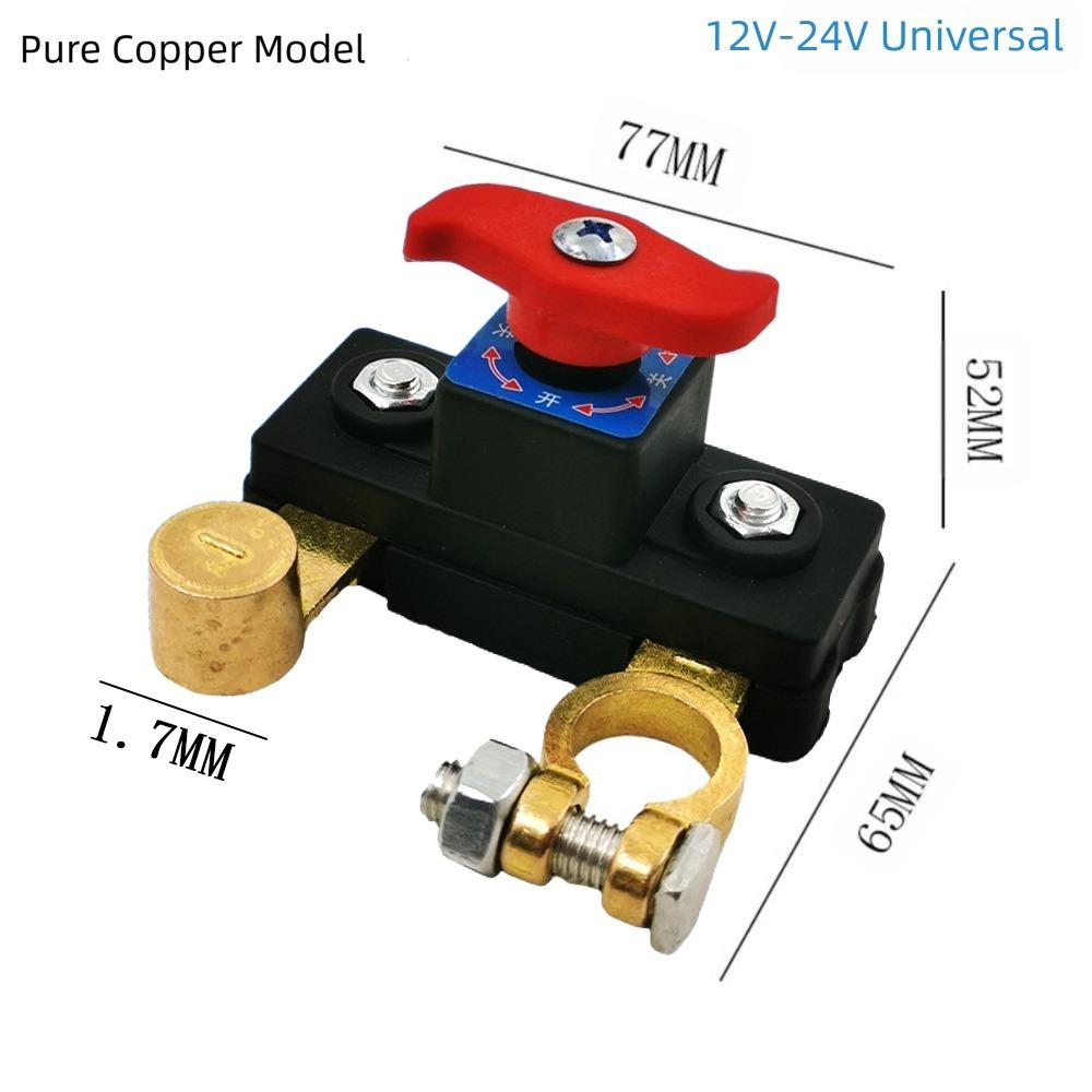 Manual Car Battery Disconnect Switch Automatic Battery Isolator  Car Battery Maintenance