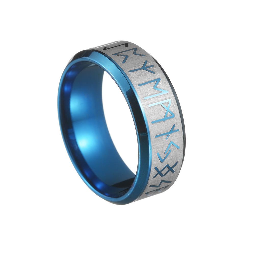 Norse Mythology Viking Rune Men's Ring