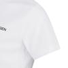 HYDROGEN Women'S Basic Small Logo Short Sleeve Round Neck
