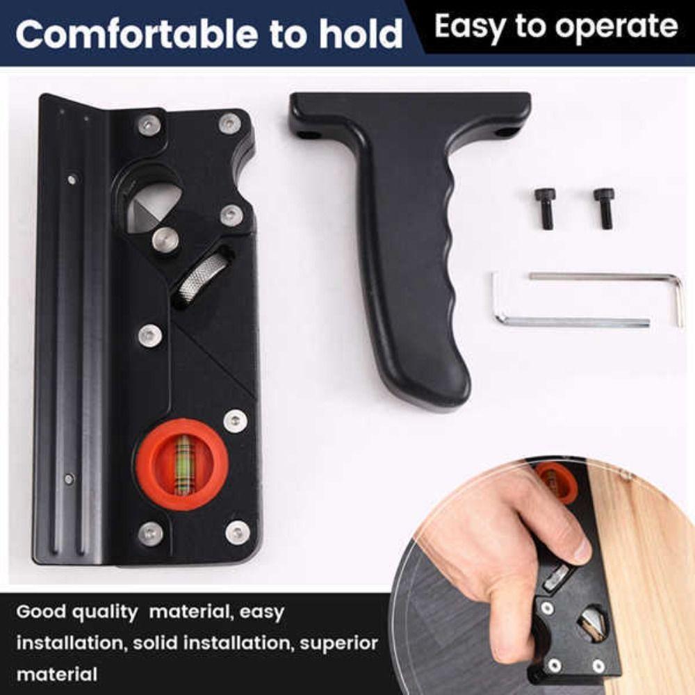 with Auxiliary Locator and Handle Mfering Planer Trimming Woodworking Hand Planer Carpenter DIY