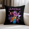 Demon Hunters Anime Sofa Pillowcase Kpop Cushion Cover Soft